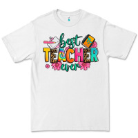 White best teacher ever Premium Tee - Zillion Design Studio