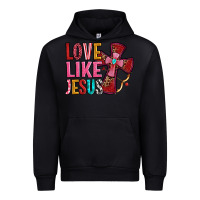 Black love like jesus Urban Hoodie - OliviaCreatesArt