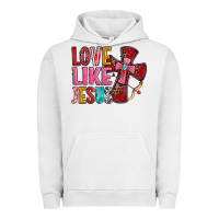 Pigment Lunar Rock love like jesus Urban Hoodie - OliviaCreatesArt