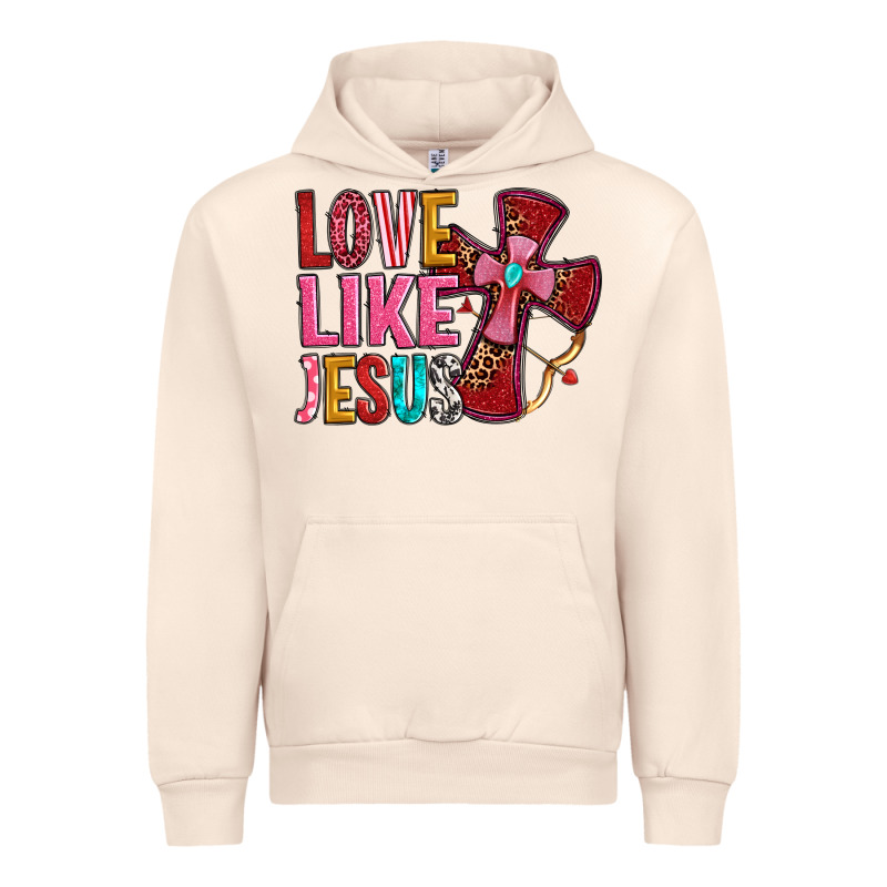 Love Like Jesus Urban Hoodie by OliviaCreatesArt | Teevron
