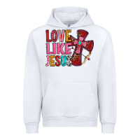 White love like jesus Urban Hoodie - OliviaCreatesArt