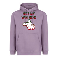 Lavender He's My Weirdo Galaxy Heavyweight Hoodie - Bettercallsaul