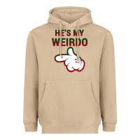 Mushroom He's My Weirdo Galaxy Heavyweight Hoodie - Bettercallsaul