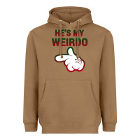 Toasted Coconut He's My Weirdo Galaxy Heavyweight Hoodie - Bettercallsaul