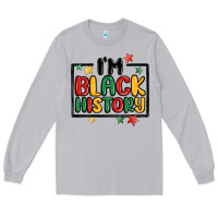 Moon Dust i'm black history Long Sleeve Tee - MaliasSmallBusiness