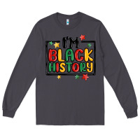 Smoke i'm black history Long Sleeve Tee - MaliasSmallBusiness