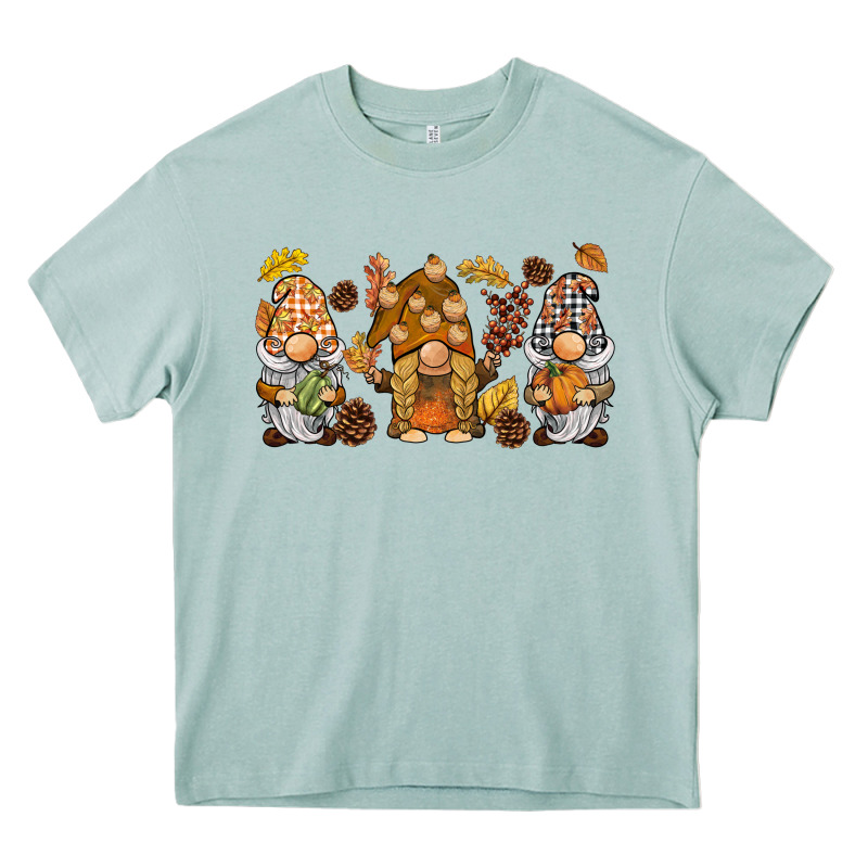 Fall Gnomies Heavy Core Tee by BarkalooDesign | Teevron