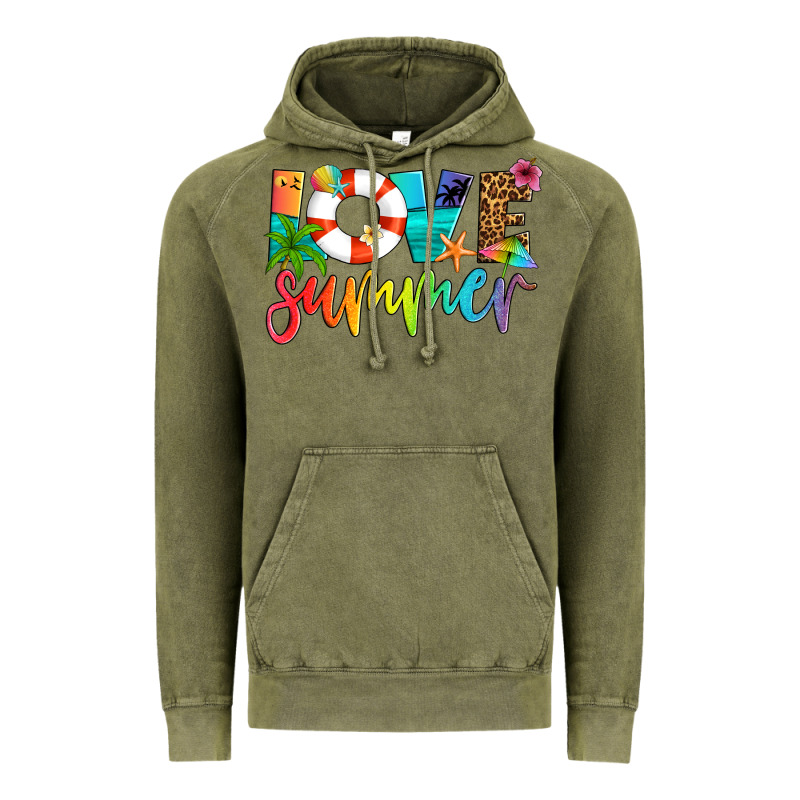 Love Summer Vintage Hoodie by Artiststas | Teevron