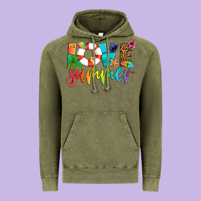 Love Summer Vintage Hoodie Designed By Artiststas