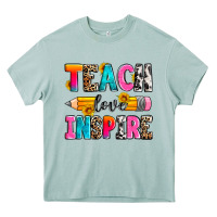 Arona teach love inspire Heavy Core Tee - Zillion Design Studio