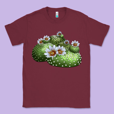 Blossfeldia Cactus Classic Tee Designed By Lillyallendesigns