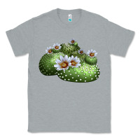 Heather Grey blossfeldia cactus Classic Tee - LillyAllenDesigns
