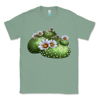 Sage blossfeldia cactus Classic Tee - LillyAllenDesigns