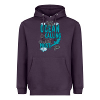 Plum The Ocean Is Calling Heavyweight Hoodie - Bettercallsaul