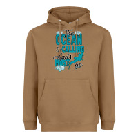 Toasted Coconut The Ocean Is Calling Heavyweight Hoodie - Bettercallsaul