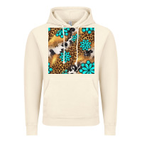Vintage Artic western turquoise gemstone seamless pattern Vintage Hoodie - BundleAndBundleShop