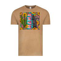 Vintage Camel western mama with baby bear Vintage Tee - Artiststas