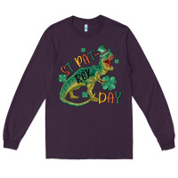Plum st patrex day Long Sleeve Tee - MaliasSmallBusiness