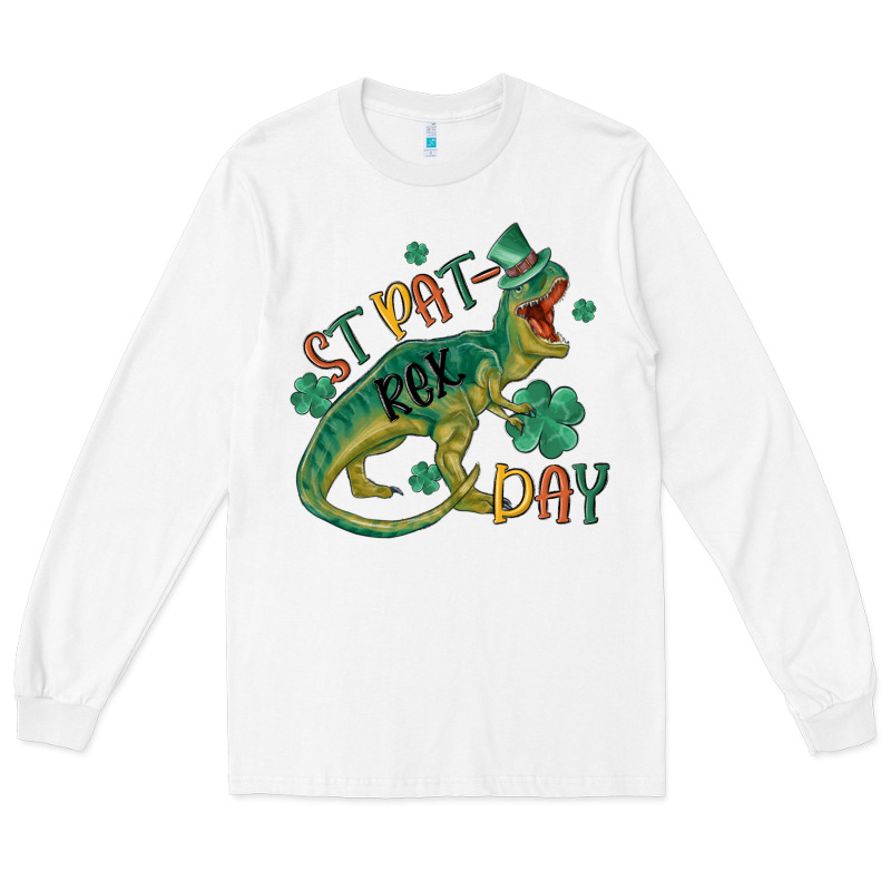 St Patrex Day Long Sleeve Tee by MaliasSmallBusiness | Teevron