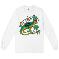 White st patrex day Long Sleeve Tee - MaliasSmallBusiness