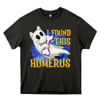 Asphalt I Found This Humerus Heavy Core Tee - texasbilliewilder