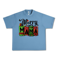 Pebble Blue merry mama Christmas Urban Heavy Tee - Jasminsmagicworld