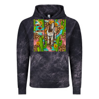 Cloud Black western boer goat seamless pattern Vintage Hoodie - BundleAndBundleShop