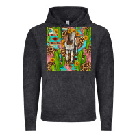 Western Boer Goat Seamless Pattern Vintage Hoodie | Teevron