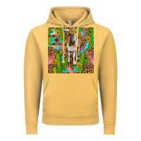 Vintage Mustard western boer goat seamless pattern Vintage Hoodie - BundleAndBundleShop