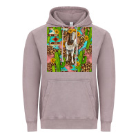 Vintage Zinc western boer goat seamless pattern Vintage Hoodie - BundleAndBundleShop