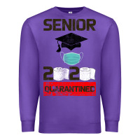 Purple Senior 2020 Quarantined Premium Sweatshirt - Bettercallsaul