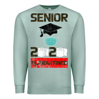Seafoam Senior 2020 Quarantined Premium Sweatshirt - Bettercallsaul
