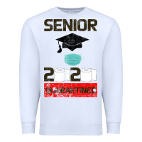 White Senior 2020 Quarantined Premium Sweatshirt - Bettercallsaul