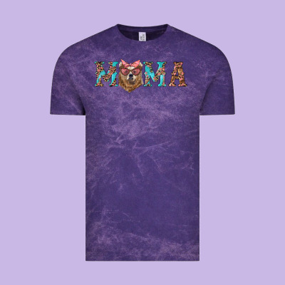 Mama With Bear Vintage Tee Designed By Artiststas