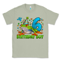 Matcha birthday boy frog age 6 Classic Tee - LillyAllenDesigns