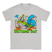 Moon Dust birthday boy frog age 6 Classic Tee - LillyAllenDesigns
