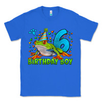 True Royal birthday boy frog age 6 Classic Tee - LillyAllenDesigns