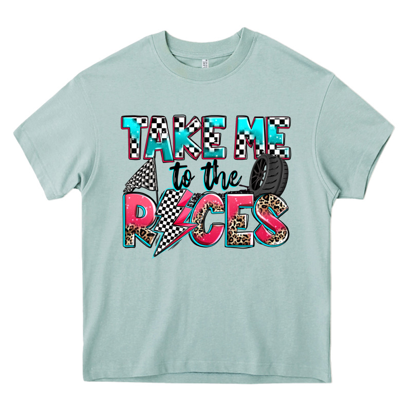 Take Me To The Races Heavy Core Tee by Zillion Design Studio | Teevron