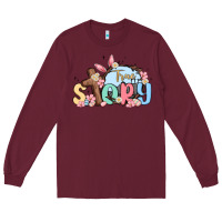 Burgundy true story easter Long Sleeve Tee - MaliasSmallBusiness
