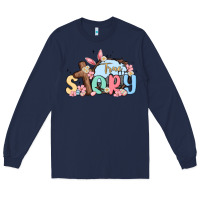 Navy true story easter Long Sleeve Tee - MaliasSmallBusiness