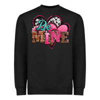 Black valentines day western hearts be mine Heavyweight Sweatshirt - Jasminsmagicworld