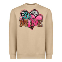 Mushroom valentines day western hearts be mine Heavyweight Sweatshirt - Jasminsmagicworld