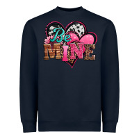 Navy valentines day western hearts be mine Heavyweight Sweatshirt - Jasminsmagicworld