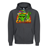 Smoke Gaylien LGBTQ Pride Zipper Hoodie - BundleAndBundleShop