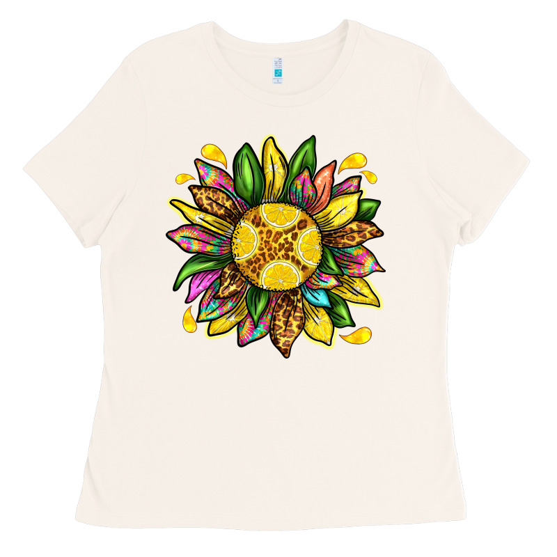 Lemon Sunflower Ladies Tee by texasbilliewilder | Teevron