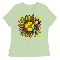 Matcha lemon sunflower Ladies Tee - texasbilliewilder