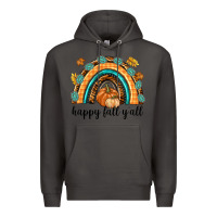 Smoke Happy Fall Y'all Premium Hoodie - texasbilliewilder
