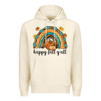 Tofu Happy Fall Y'all Premium Hoodie - texasbilliewilder