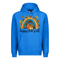 True Royal Happy Fall Y'all Premium Hoodie - texasbilliewilder