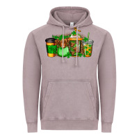 Vintage Zinc longhaired cow st patricks coffee Vintage Hoodie - Jasminsmagicworld